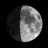 Moon age: 9 days, 13 hours, 6 minutes,76%